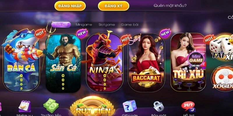Vào web game Sam86 chuẩn để tiến hành khôi phục mật khẩu